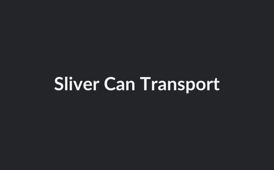 Sliver can transport conveyors in textile production